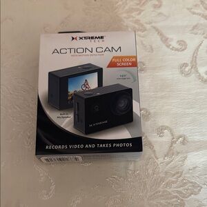 Dx-Xtreme Black Action Cam with Full Color Screen